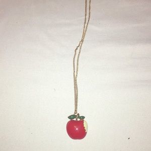 Apple statement necklace